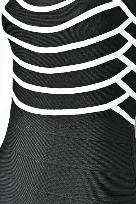 Carter Bandage Maxi Dress Classic Black