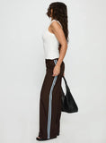 Wendi Tipping Suit Pant Brown Blue