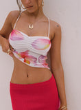 Palladino Halter Top Floral Multi