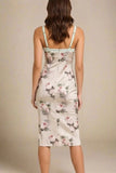 Parker Bodycon Dress Steel Grey Sale