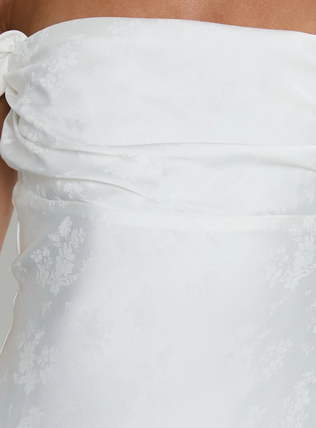 Zabbarra Mini Dress White Floral