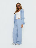 All Day Straight Leg Sweatpants Icy Blue