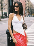Chilli Halter Top White