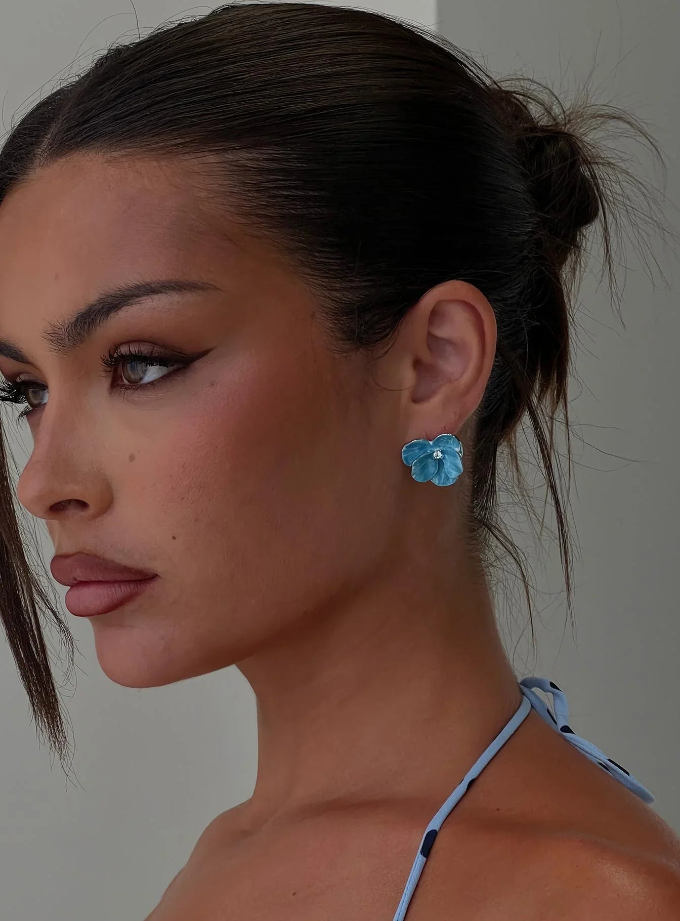 Emaline Earrings Blue