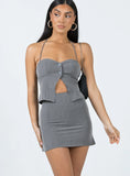 Luca Set Grey Stripe