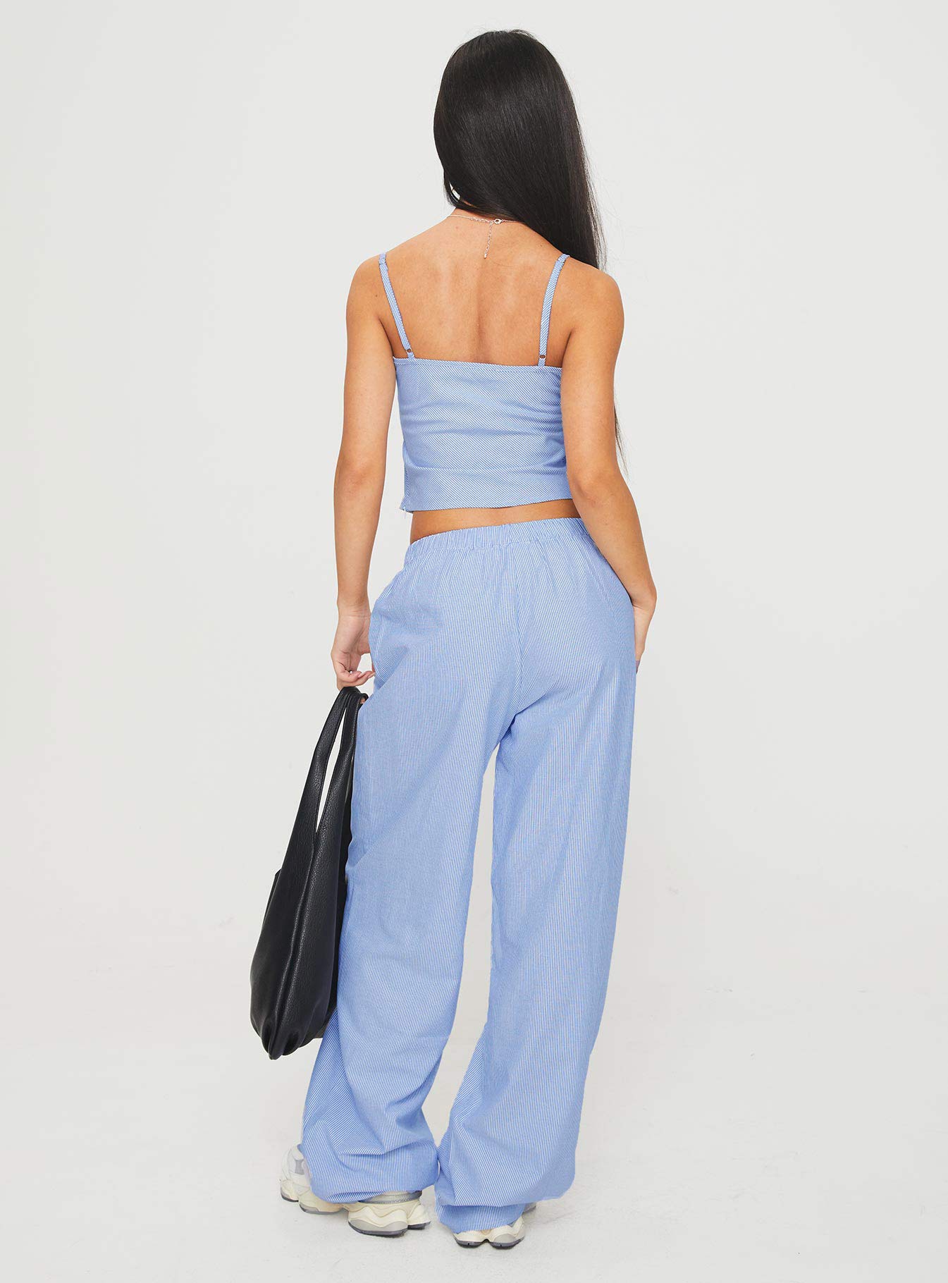 Paigey Set Blue White