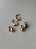Take A Flight Earring Pack Gold