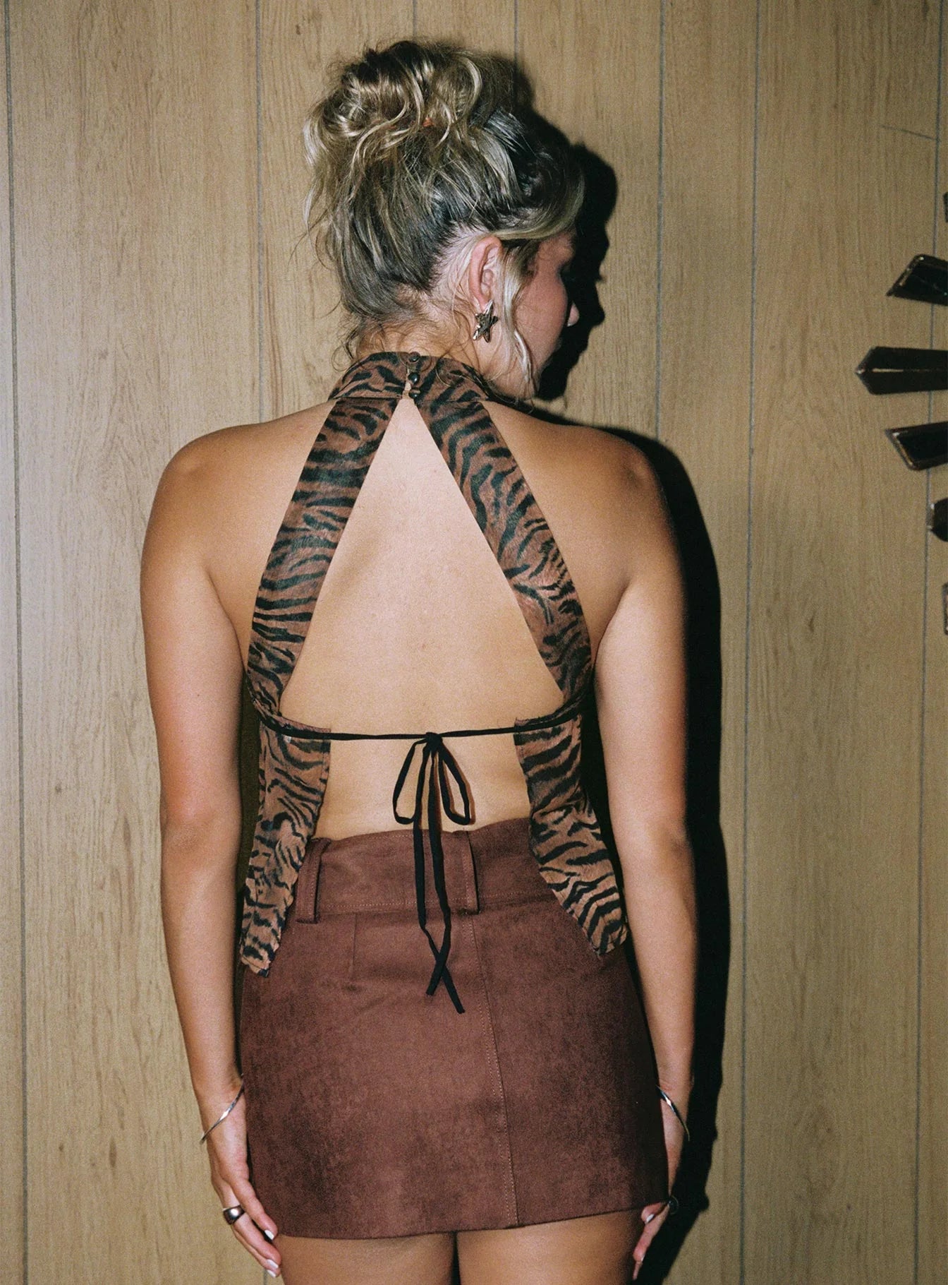 Shakti Halter Top Tiger
