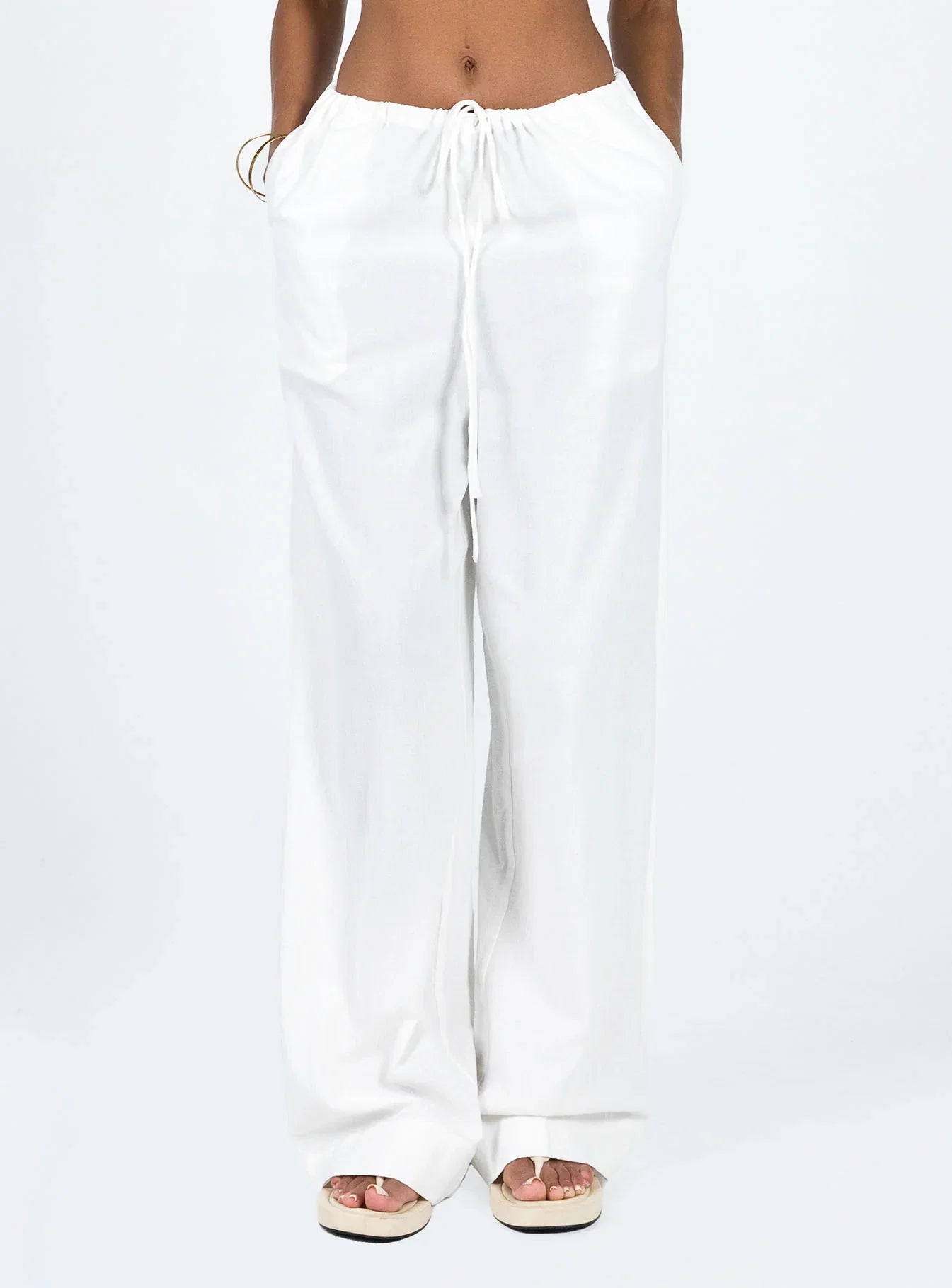 Morland Pants White