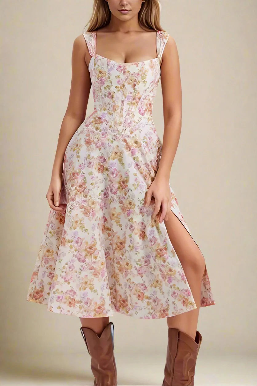 Monique Bodycon Dress Dusty Pink Sale