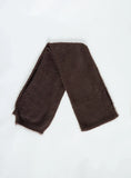 Yvetta Fluffy Scarf Brown