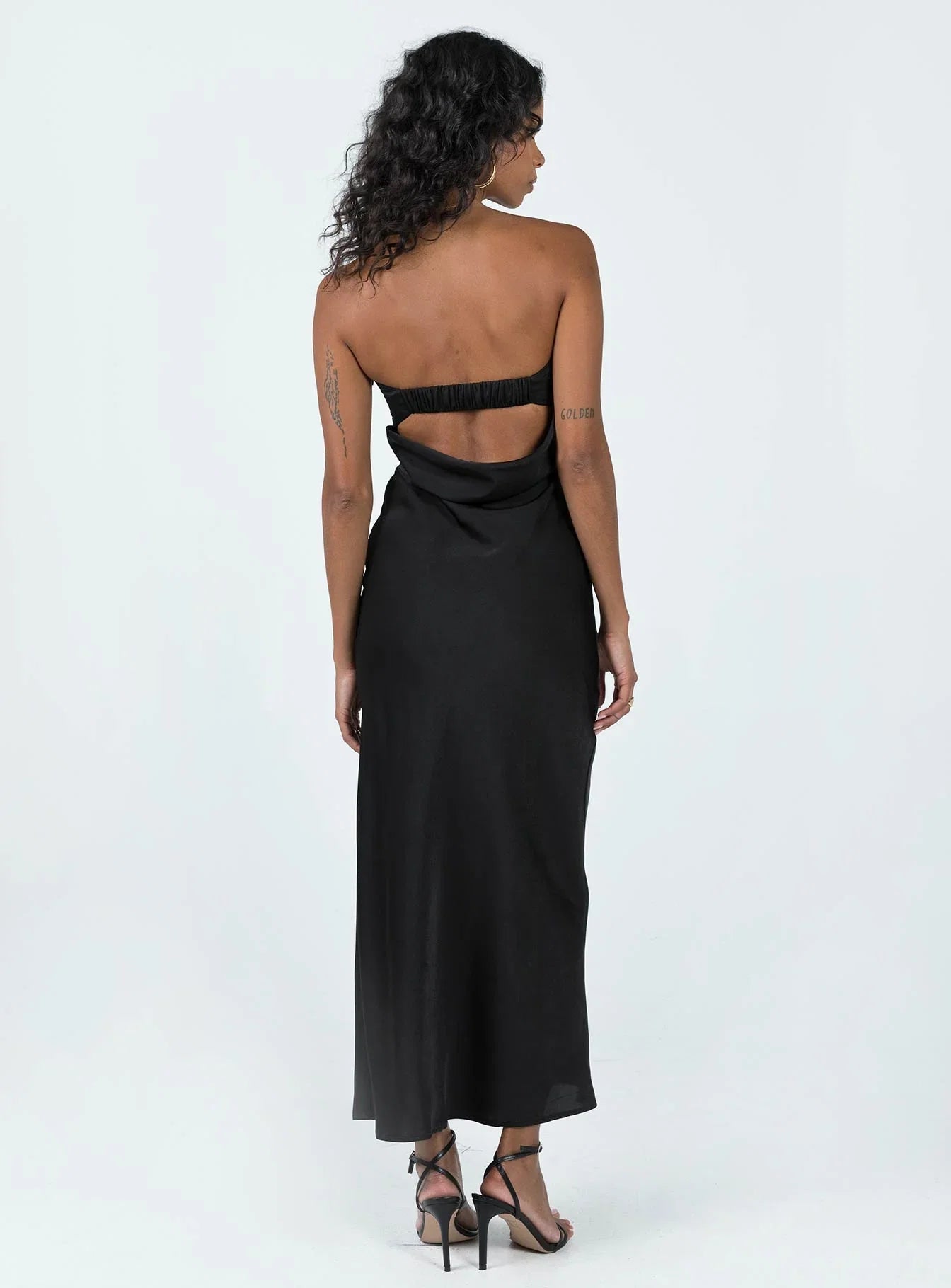 Shaun Midi Dress Black