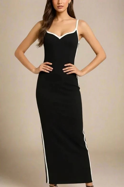 Dianne Bandage Maxi Dress Classic Black