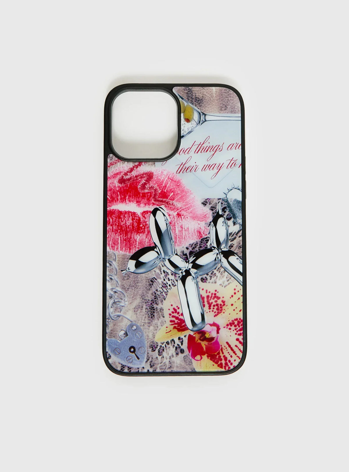 Nottie iPhone Case Leopard Collage