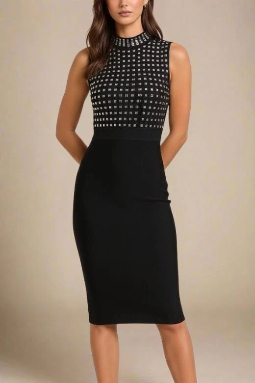 Hazel Bodycon Dress Classic Black