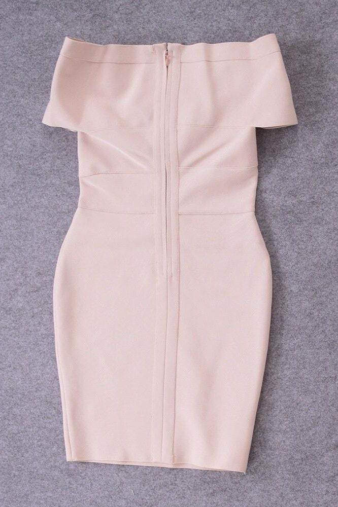Bea Bandage Dress Cream