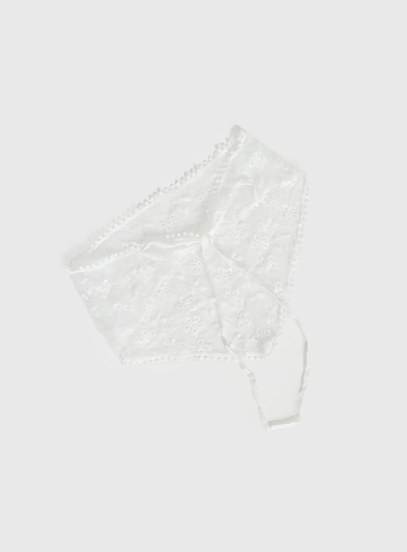 Ex Factor Sheer Head Scarf White