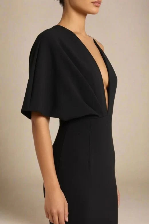 Blake Bandage Maxi Dress Classic Black