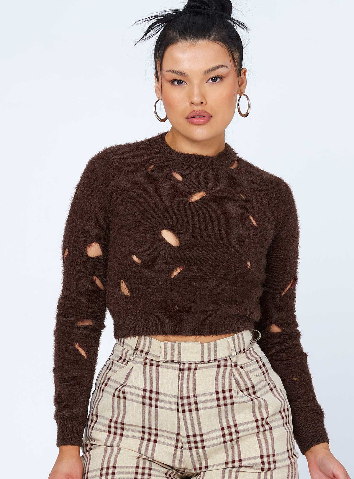 Astrella Sweater Jumper Brown