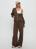 All Day Oversized Hoodie Chocolate