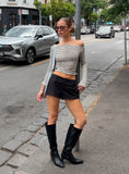Two Lovers Low Rise Short Black