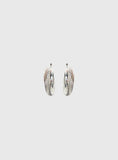 Aster Layered Hoops Silver