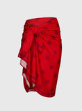 Sugar Storm Sarong Red Polka