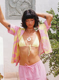 Sollene Top Pink Yellow