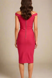 Breanna Bandage Dress Chilli Red