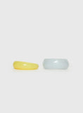 Dance All Night Resin Cuff Pack Yellow Blue
