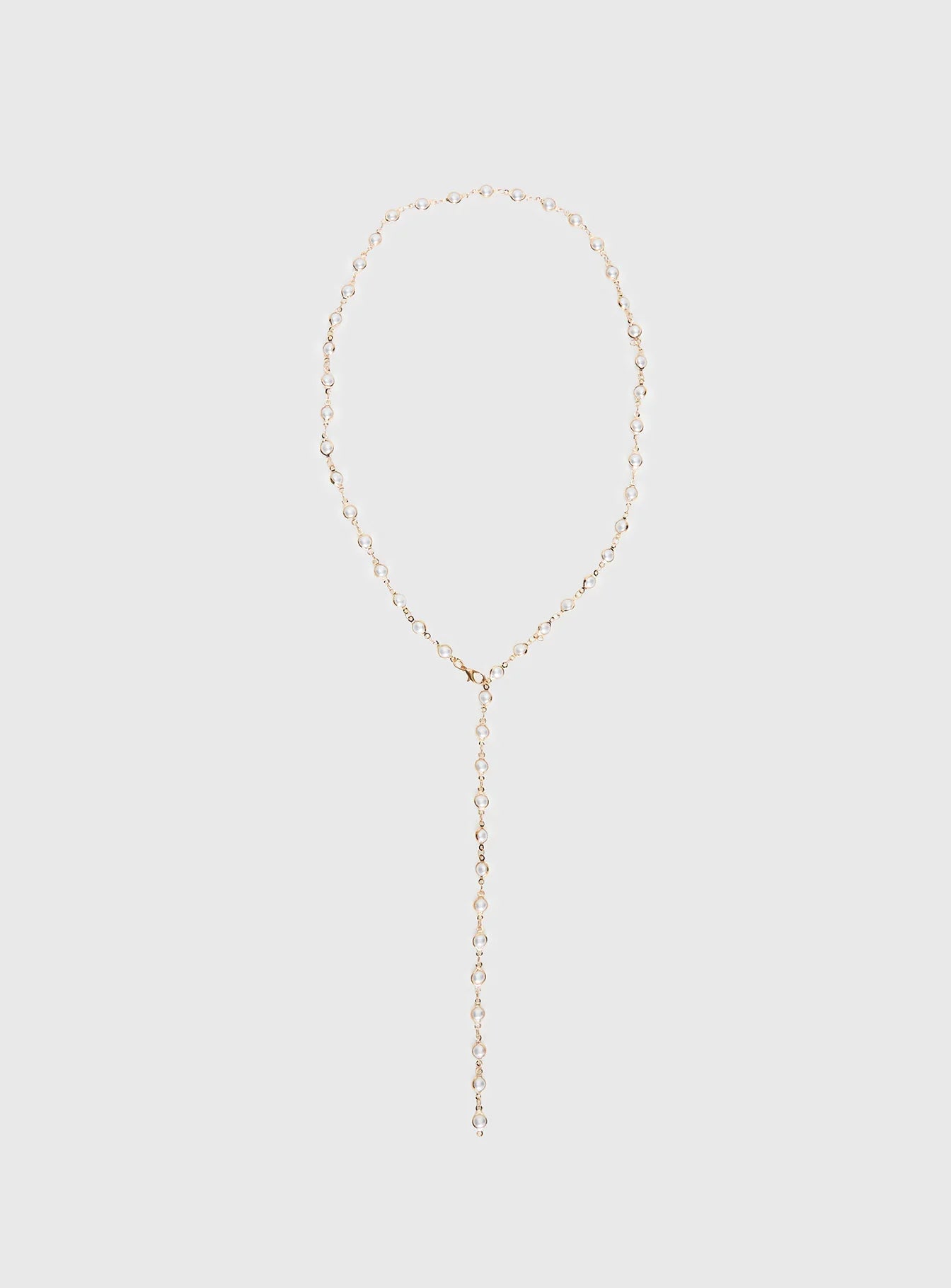 Elenita Long Necklace Gold