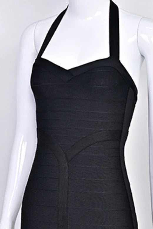Lara Bandage Midi Dress Classic Black