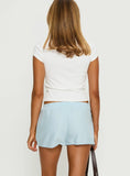 Orielle Low Rise Boxer Short Blue