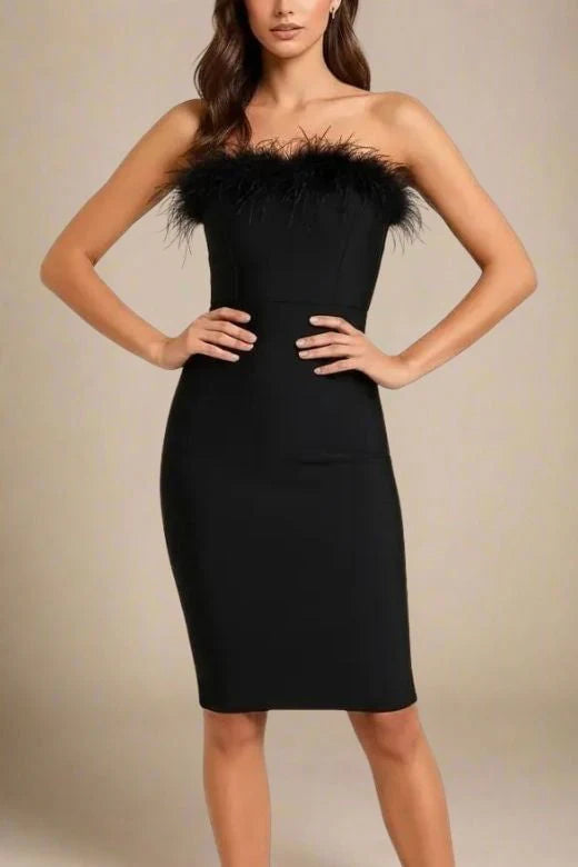 Erin Bandage Dress Classic Black