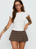Sonsie Mini Skirt Multi Check