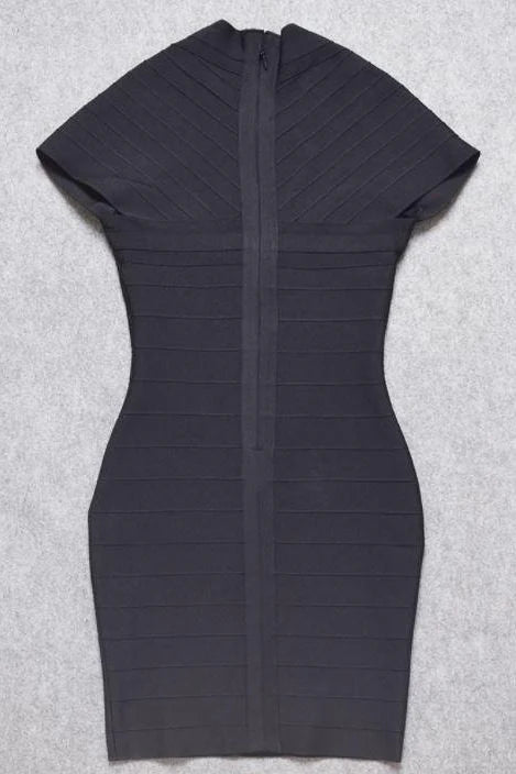 Miranda Bandage Mini Dress Classic Black