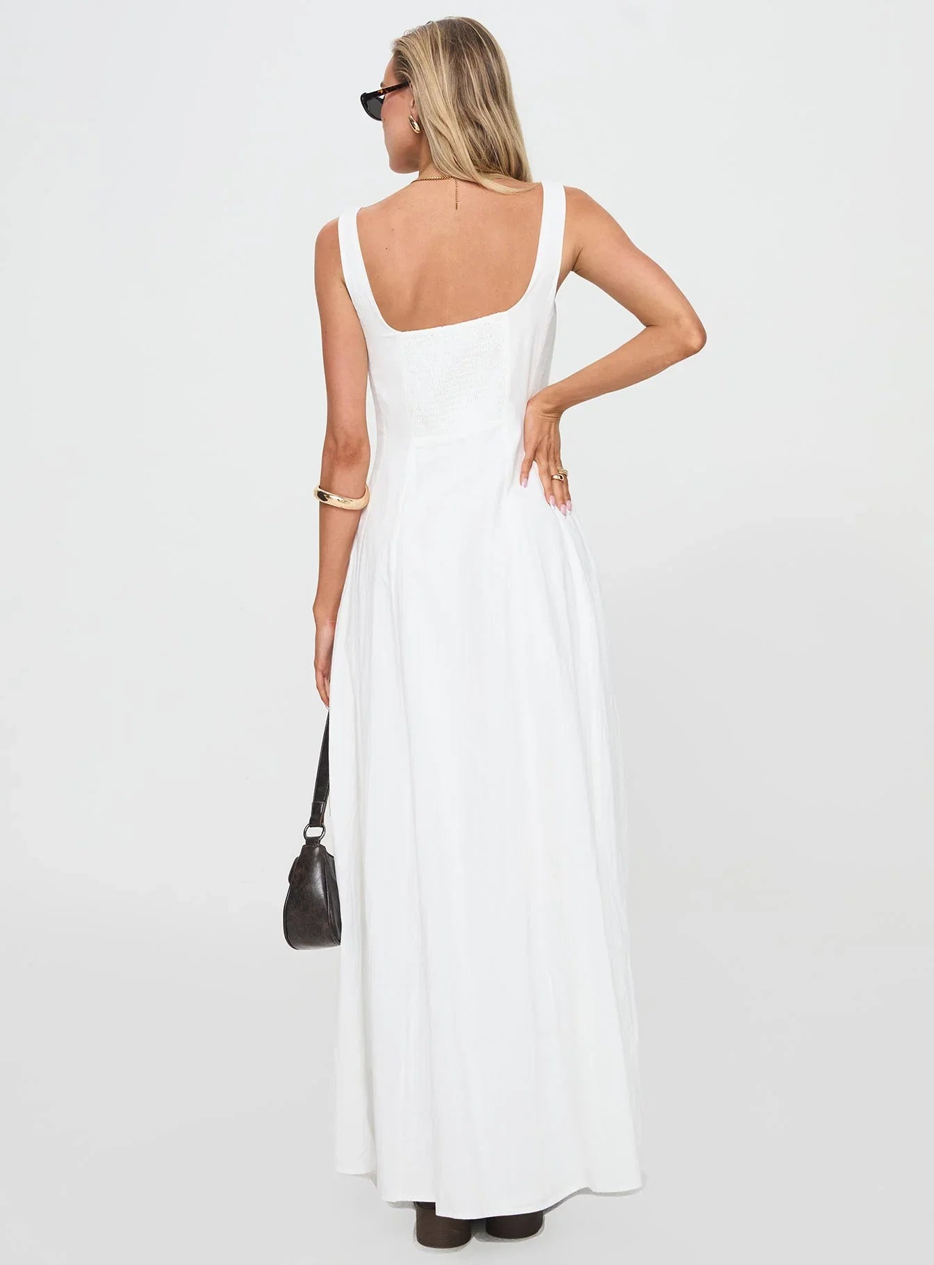 You Can Maxi Dress White