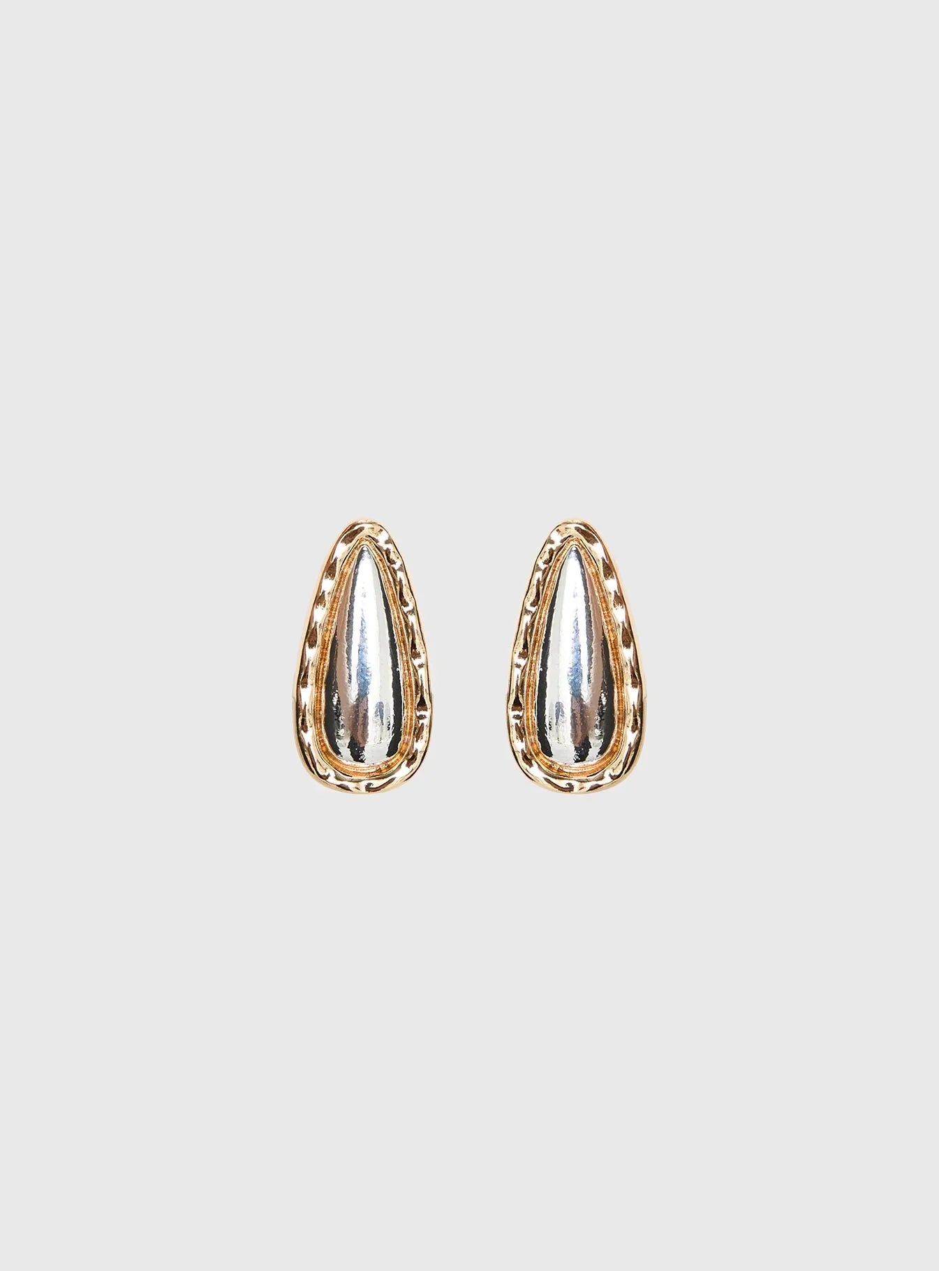 Natilee Teardrop Stud Earrings Multi