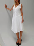 Danira Midi Dress White