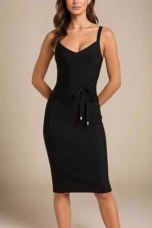 Bek Bandage Dress Classic Black