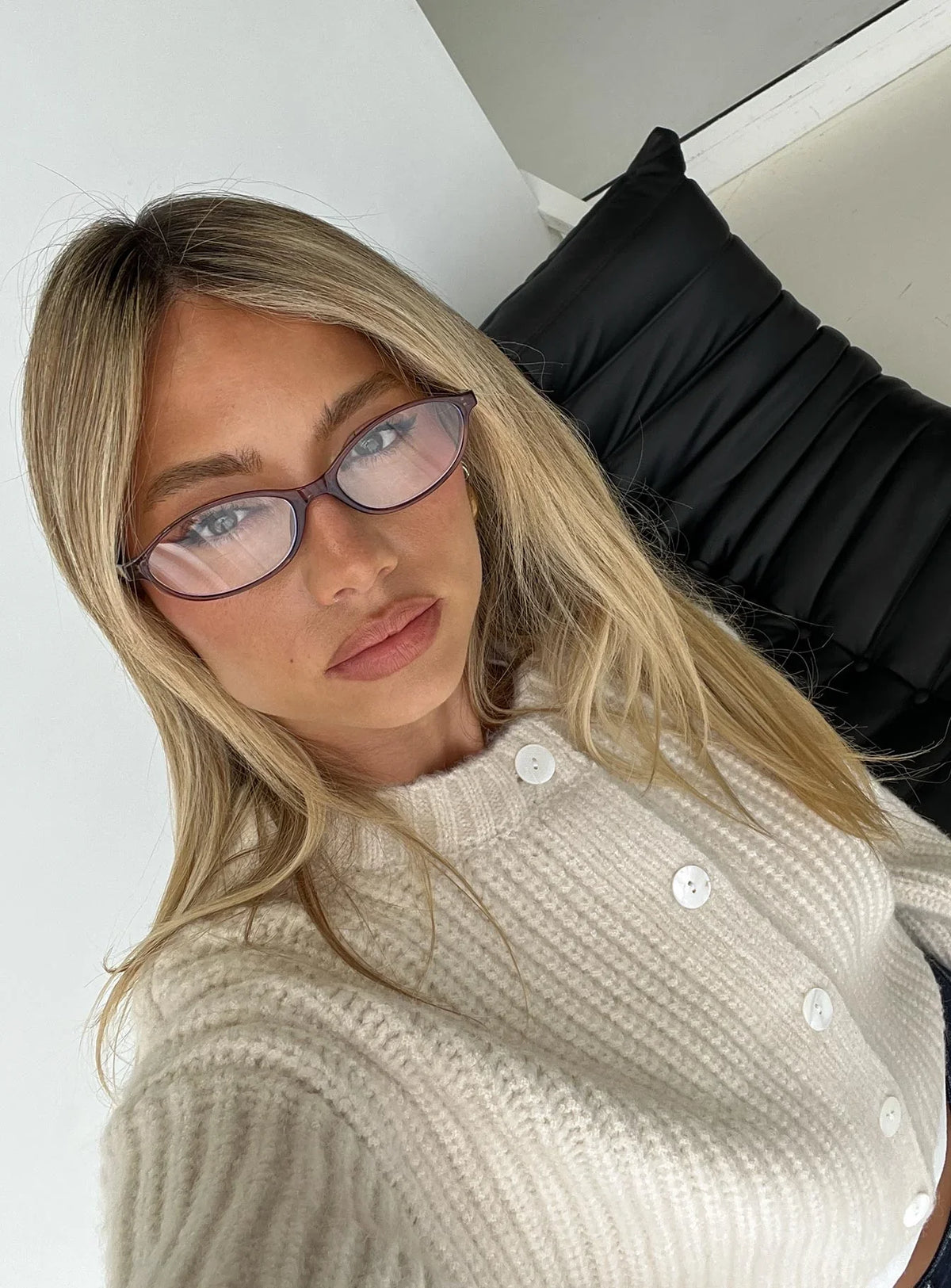 Life Begins Blue Light Glasses Light Brown