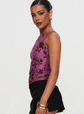 Angelical Top Purple