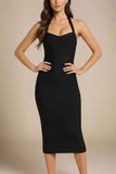 Lara Bandage Midi Dress Classic Black