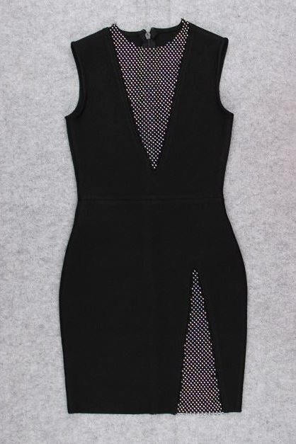 Sofie Bodycon Mini Dress Classic Black