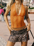 Goddess Divine Ruched Mini Skirt Multi