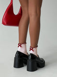 Lanter Socks Pink Red
