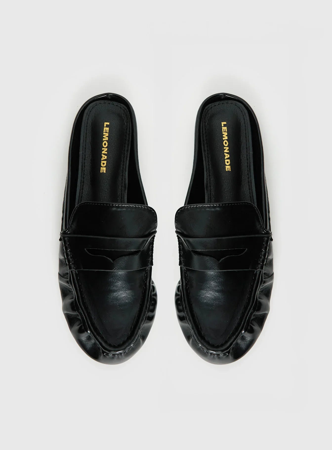 Hot Row Flat Loafers Black