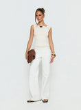 Skaia Layered Sheer Top Cream