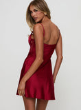 Le Tigre Lace Mini Dress Red