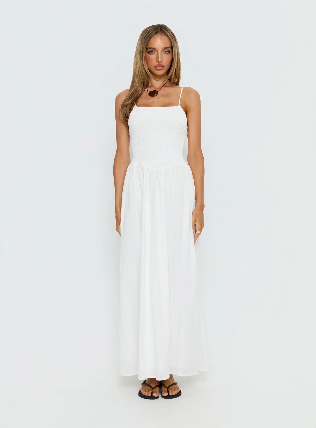 Carys Maxi Dress White